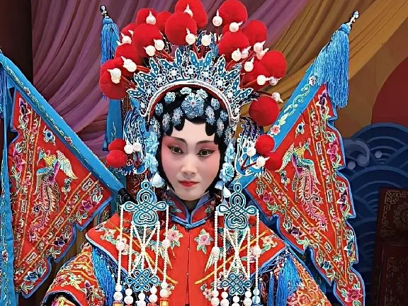 豫剧《对花枪》手拉着我的儿小罗成