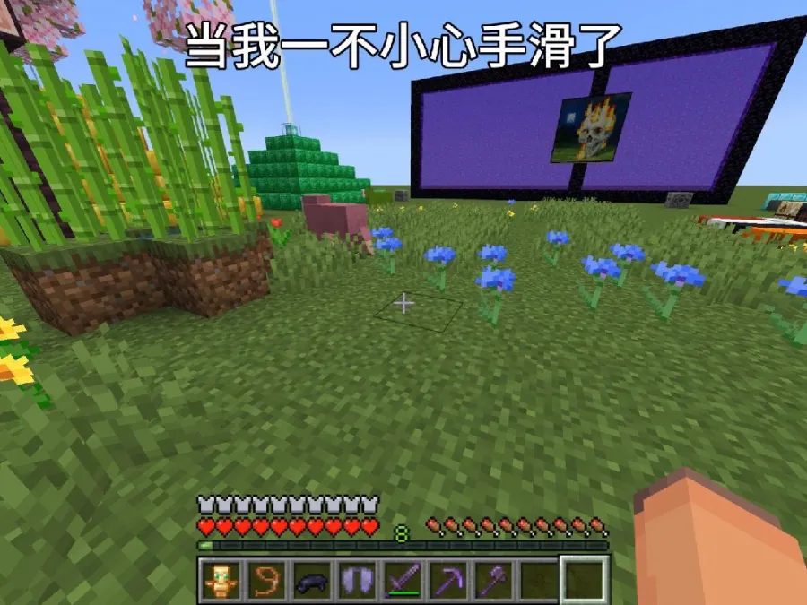 我一不小心手滑了