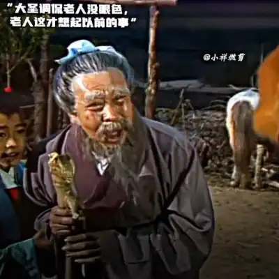 “大圣风姿不减,而我已老态龙钟”#孙悟空